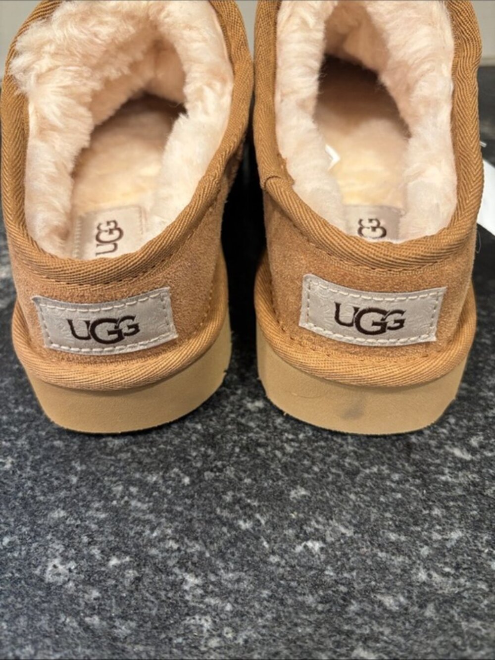 UGG Classic Mini Slipper Boots – Chestnut – Size 7 – NEW - Picture 6 of 12